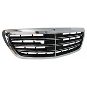 Front Grille suitable for Mercedes S-Class W222 (2014-08.2020) S63 S65 Design Chrome – product image 3