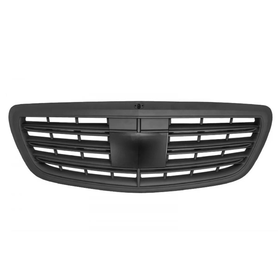 Front Grille suitable for Mercedes S-Class W222 (2014-08.2020) S63 S65 Design Matte Black – product image 1