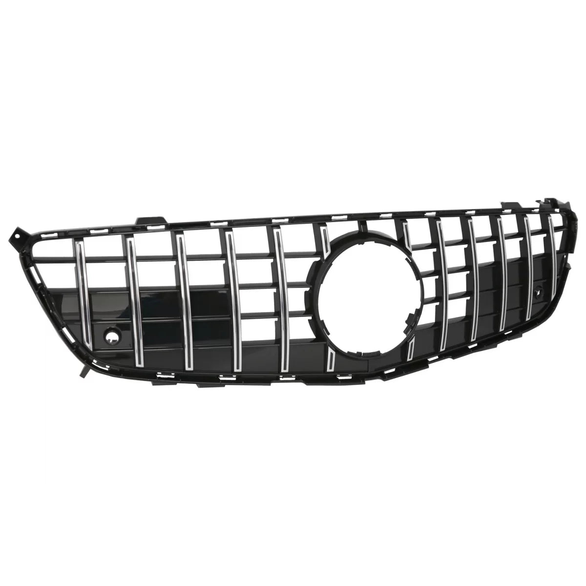 Front Grille suitable for Mercedes SL-Class R231 (2012-2016) GT-R Panamericana Design Black Chrome – product image 1