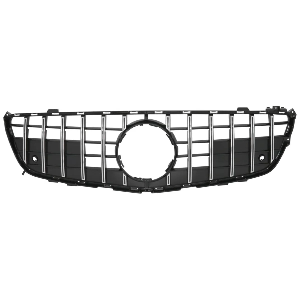 Front Grille suitable for Mercedes SL-Class R231 (2012-2016) GT-R Panamericana Design Black Chrome – product image 1
