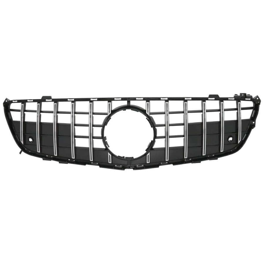 Front Grille suitable for Mercedes SL-Class R231 (2012-2016) GT-R Panamericana Design Black Chrome – product image 1