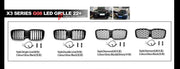 FRONT GRILLE WITH LED LIGHTS for BMW MODELS