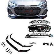FRONT LIP AND FRONT GRILLE for AUDI RS3 8Y FACELIFT 2024+