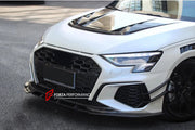 Audi A3 S3 RS3 2021+ Carbon Front Lip