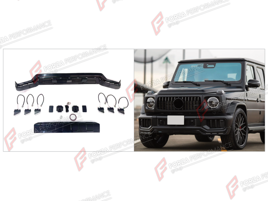 Buy Now FRONT LIP for MERCEDES-BENZ G-CLASS W465 G63 2025+ and upgrade car parts from SIR Tuning at the Best Price. Headlights, Tail lights, Bodykits, Navigations, Body Kit and more - Fast & Free Shipping within Europe, US & Worldwide.
