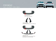 FRONT LIP ROOF SPOILER REAR BUMPER VENTS for MERCEDES BENZ GLC CLASS AMG X254 GLC43 GLC63 UPGRADE to AMG X254 GLC43 GLC63 SE 2023+