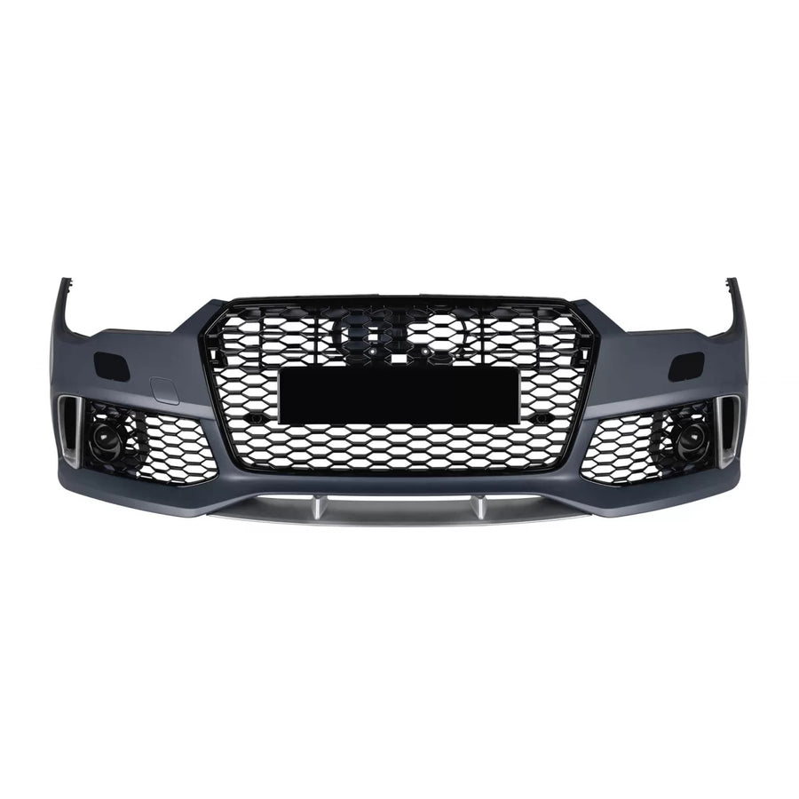 Front RS7 bumper suitable for Audi A7 2015-2017 for the model with standard or S-line bumper – product image 1