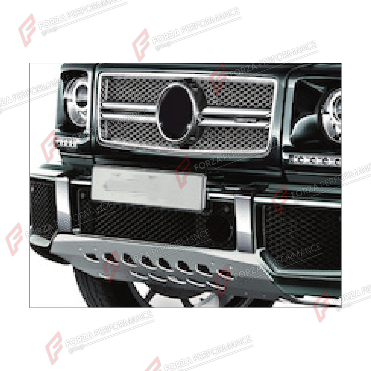 FRONT SKID PLATE for MERCEDES-BENZ G-CLASS W463 G63 G65 4X4 2008 - 2018
