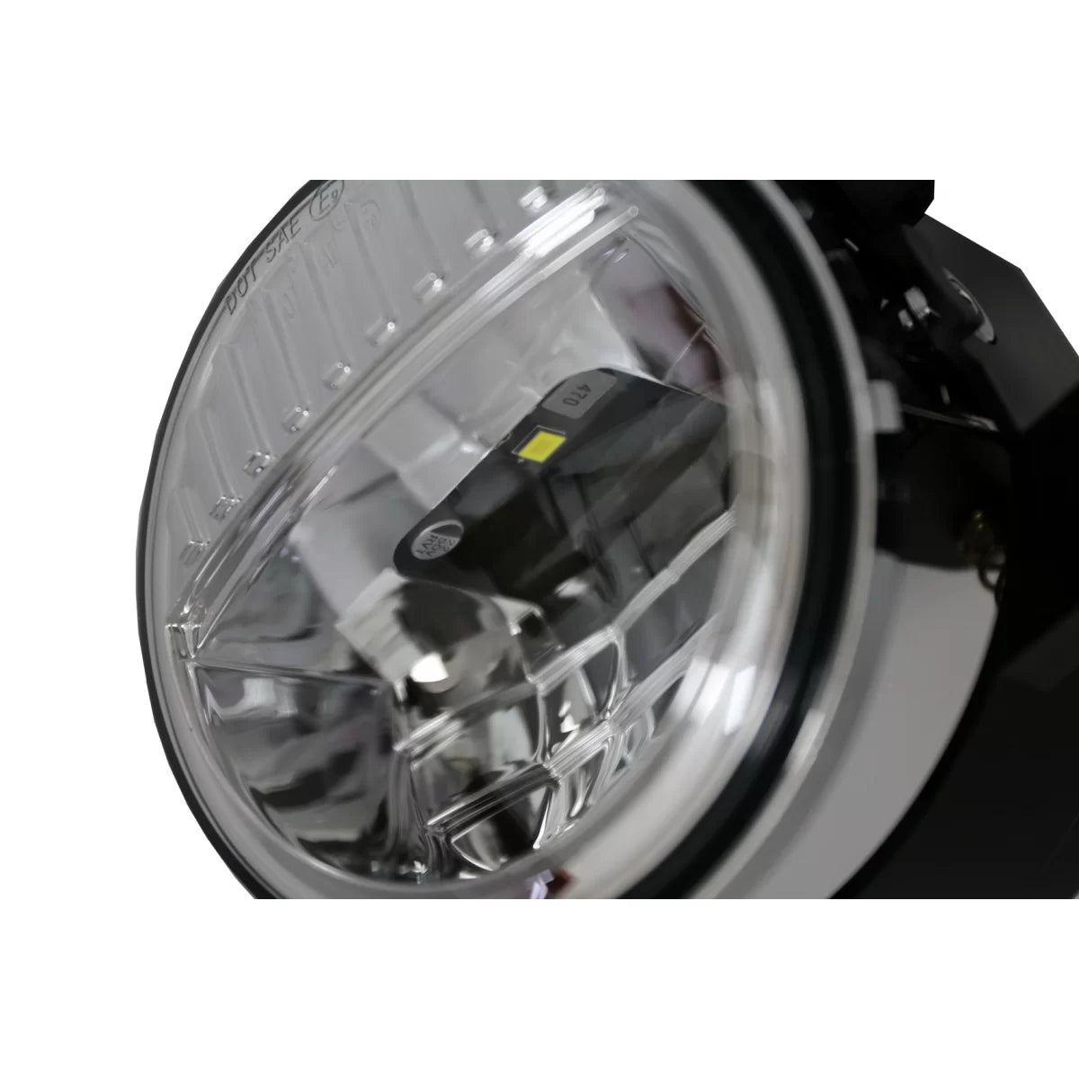 Full LED Fog Lights 4 Inch suitable for Jeep Wrangler JK TJ JL (1996-2018) – product image 1