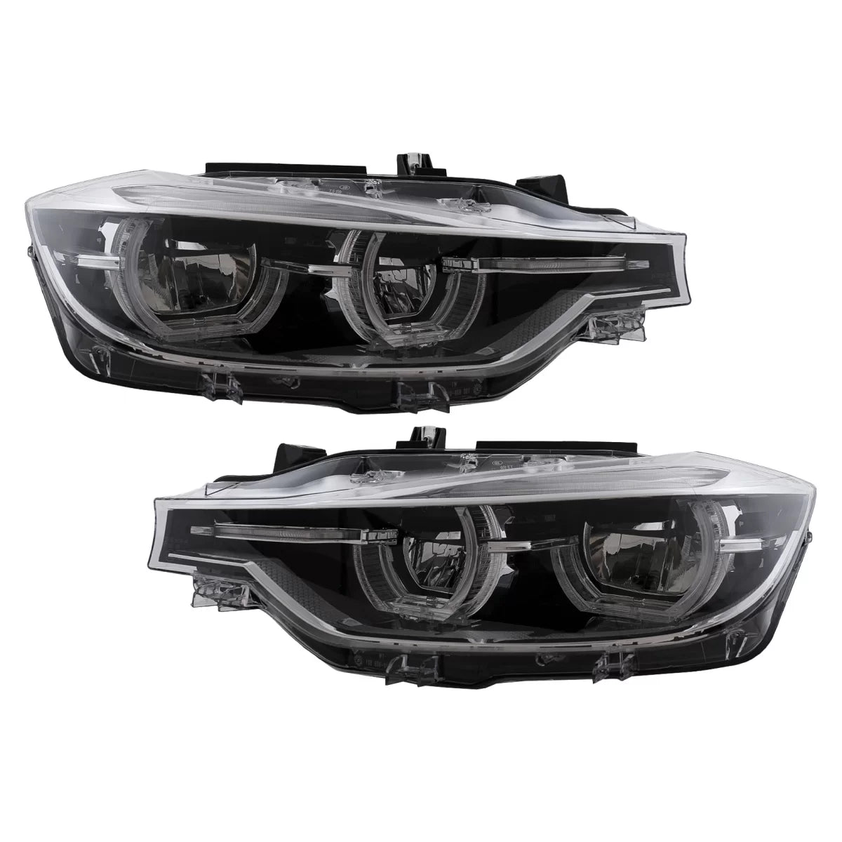 Full LED Headlights Angel Eyes suitable for BMW 3 Series F30 F31 Sedan Touring (2011-up) – product image 1