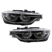 Full LED Headlights Angel Eyes suitable for BMW 3 Series F30 F31 Sedan Touring (2011-up) – product image 2