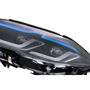 Full LED Headlights suitable for BMW 5 Series F10 F11 (2011-2014) with Xenon Conversion to G30 Design – product image 3