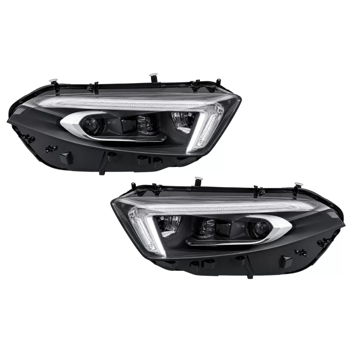 Full LED Headlights suitable for Mercedes A-Class W177 V177 (2018-2022) Conversion from Halogen to LED – product image 1