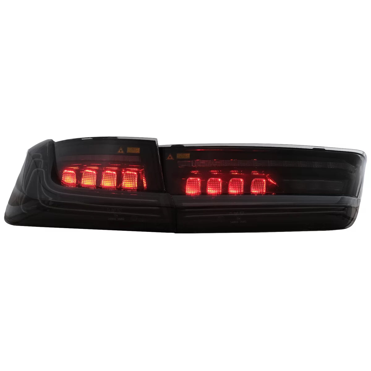 Full LED Taillights suitable for BMW 3 Series G20 Sedan (2018-2022) Black Laser Look – product image 1
