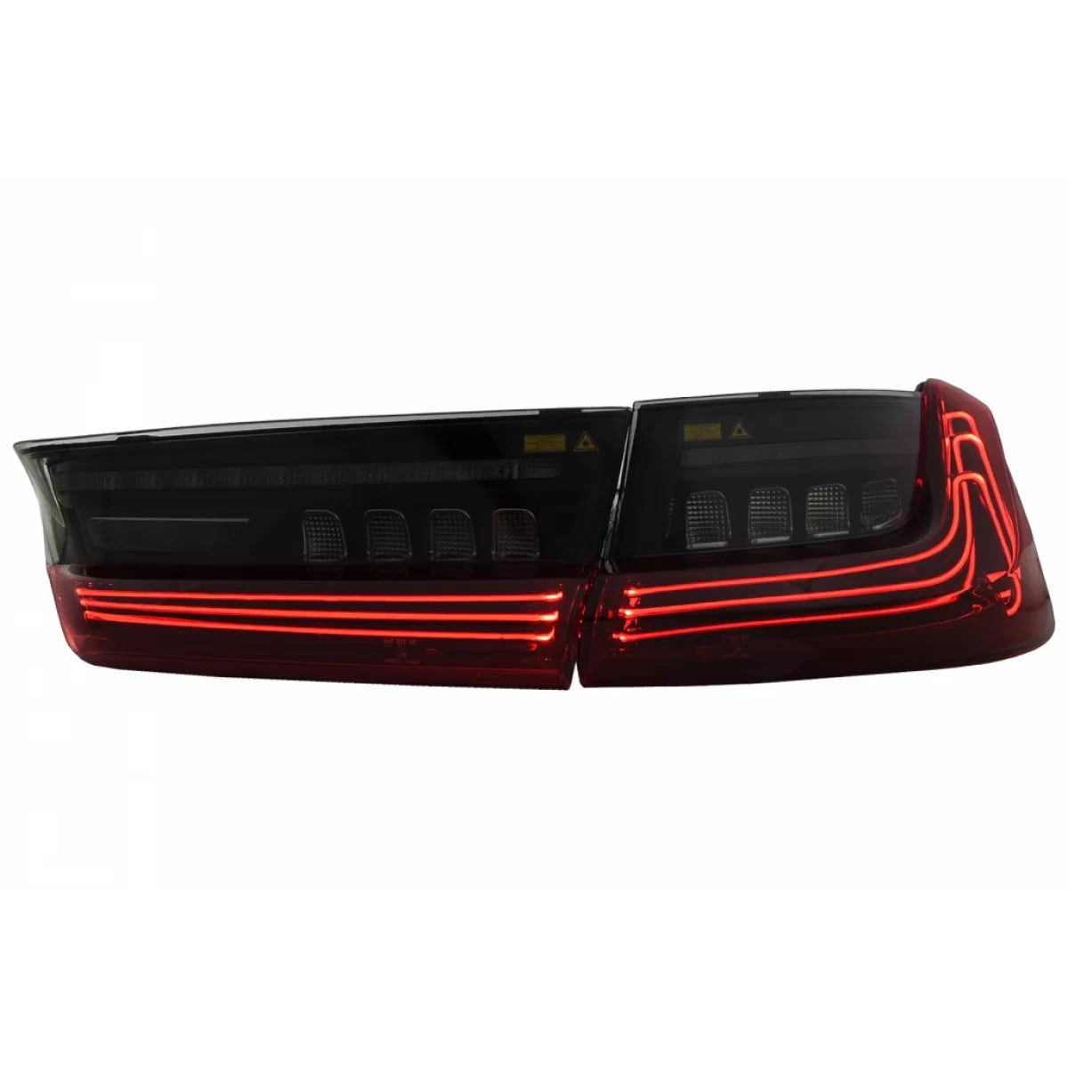 Full LED Taillights suitable for BMW 3 Series G20 Sedan (2018-2022) Red Laser Look – product image 1