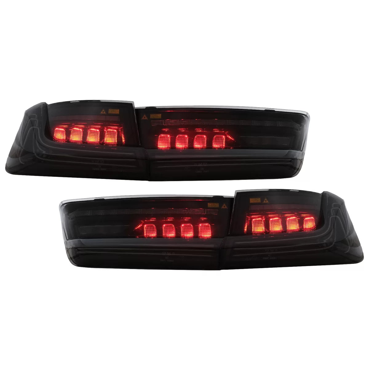 Full LED Taillights suitable for BMW 3 Series G20 Sedan (2018-2022) Black Laser Look – product image 1