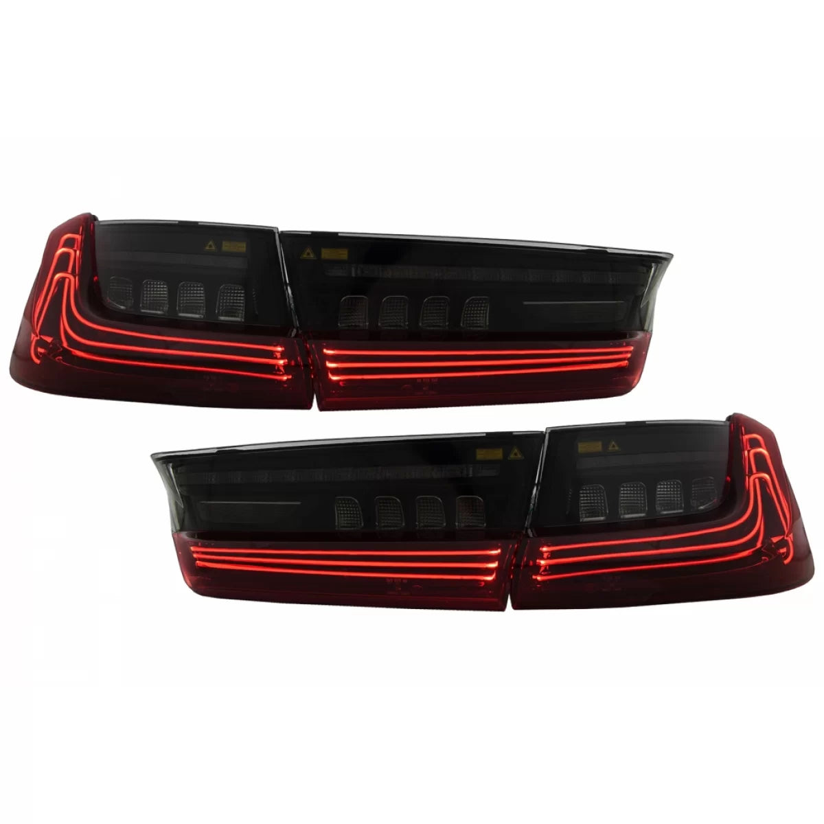 Full LED Taillights suitable for BMW 3 Series G20 Sedan (2018-2022) Red Laser Look – product image 1