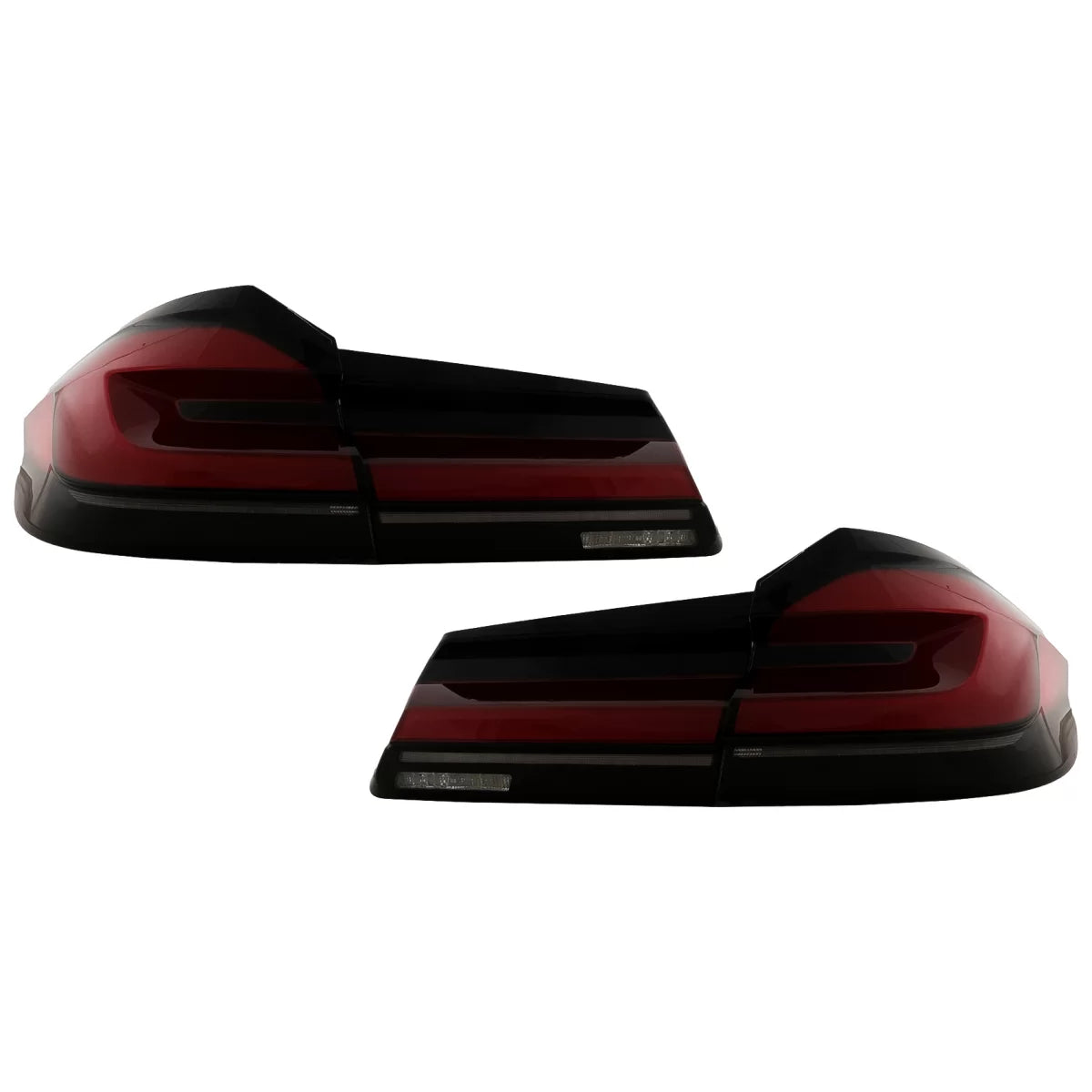 Full LED Taillights suitable for BMW 5 Series G30 Sedan (2017-2019) LCI Design with Static Turning Lights – product image 1