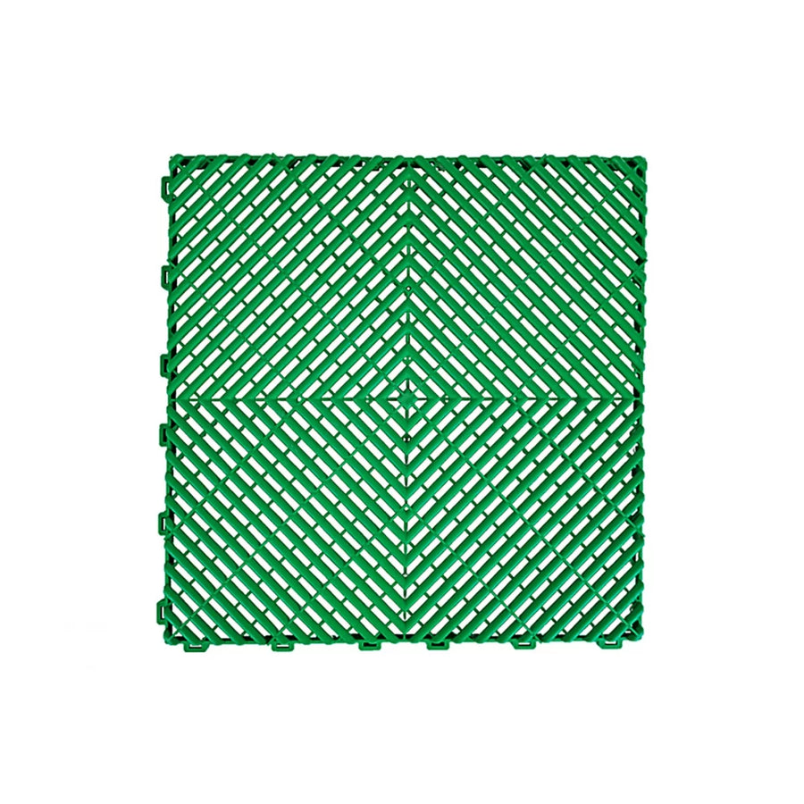 Garage Interlocking Floor Tiles Warehouse Modular Flooring Green – product image 1