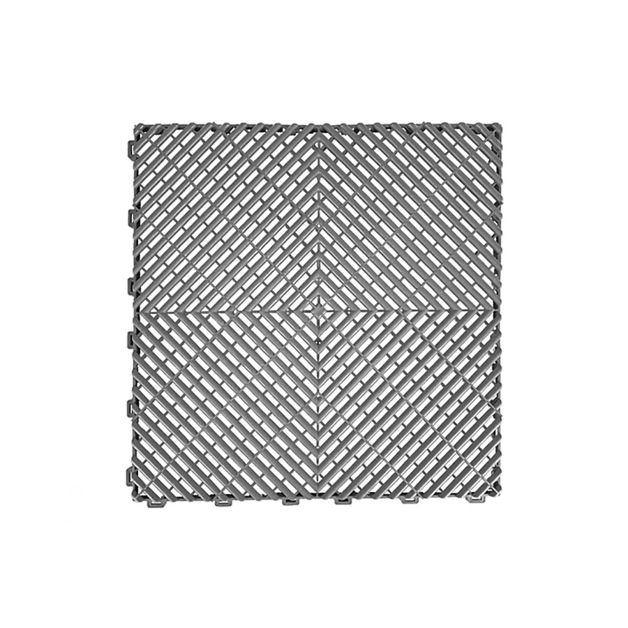 Garage Interlocking Floor Tiles Warehouse Modular Flooring Light Grey – product image 1