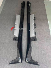 GENUINE FERRARI DRY CARBON SIDE SKIRTS for FERRARI 12 CILINDRI SPIDER 2024+