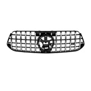 GLE53 Facelift style front bumper suitable for Mercedes GLE W167, GLE Coupe C167 2018-2023, after 2024, with chrome/black GT 