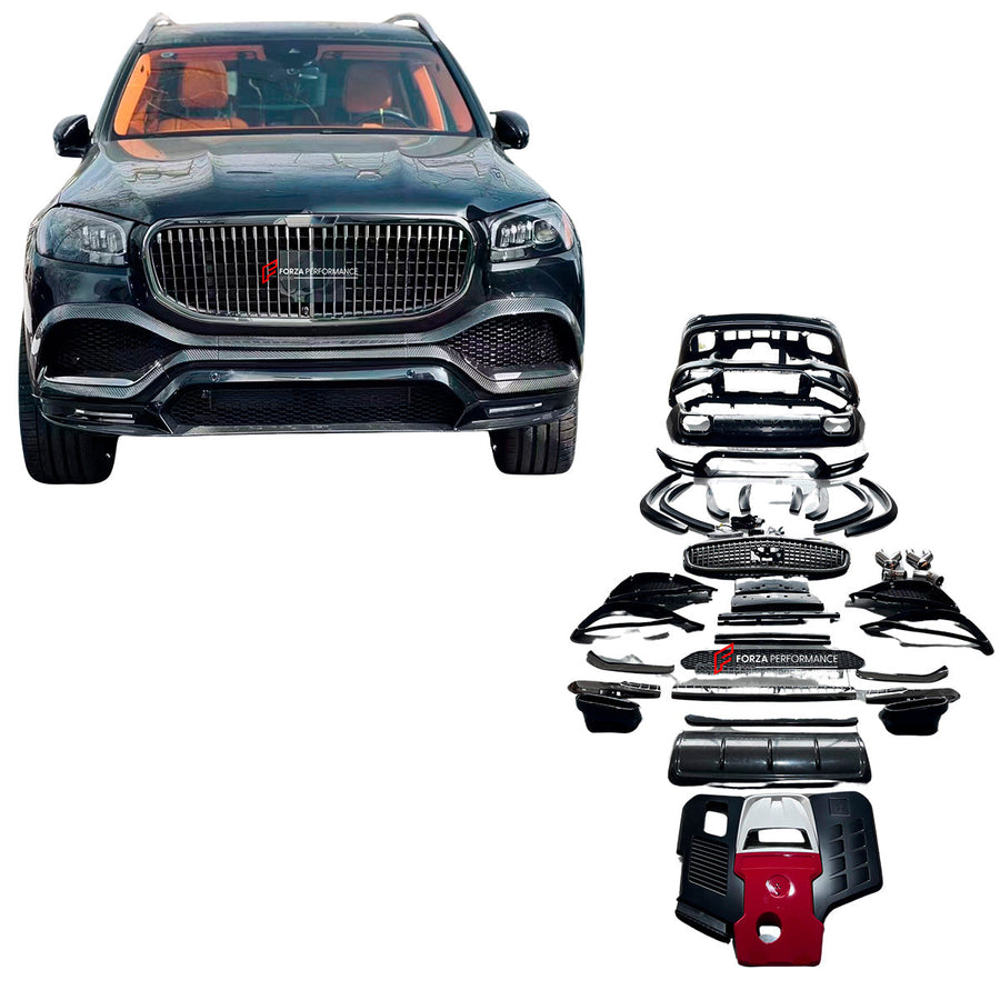 Buy Now BODY KIT for MERCEDES-BENZ GLS X167 2019+ GLS MAYBACH STYE and upgrade car parts from SIR Tuning at the Best Price. Headlights, Tail lights, Bodykits, Navigations, body kit and more - Fast & Free Shipping within Europe, US & Worldwide.