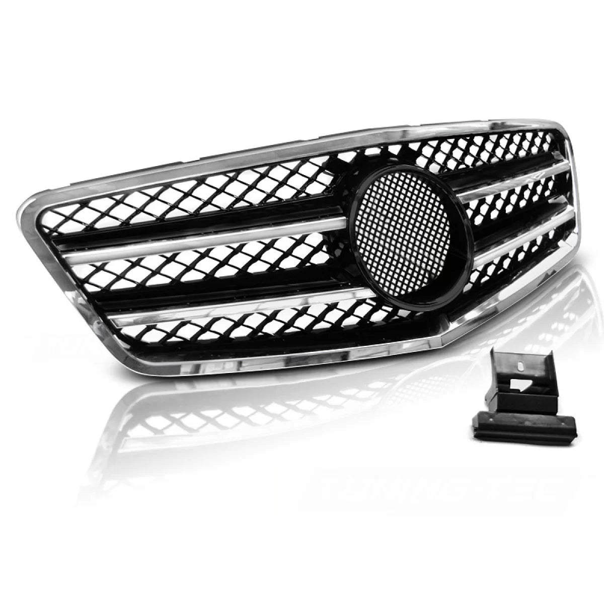 GRILLE SPORT BLACK CHROME fits MERCEDES W212 09-13 – product image 1