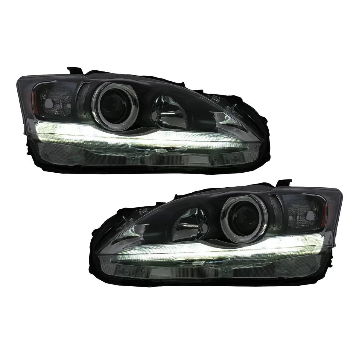 Halogen Headlights suitable for Lexus CT ZWA10 (2010-2016) Black – product image 1
