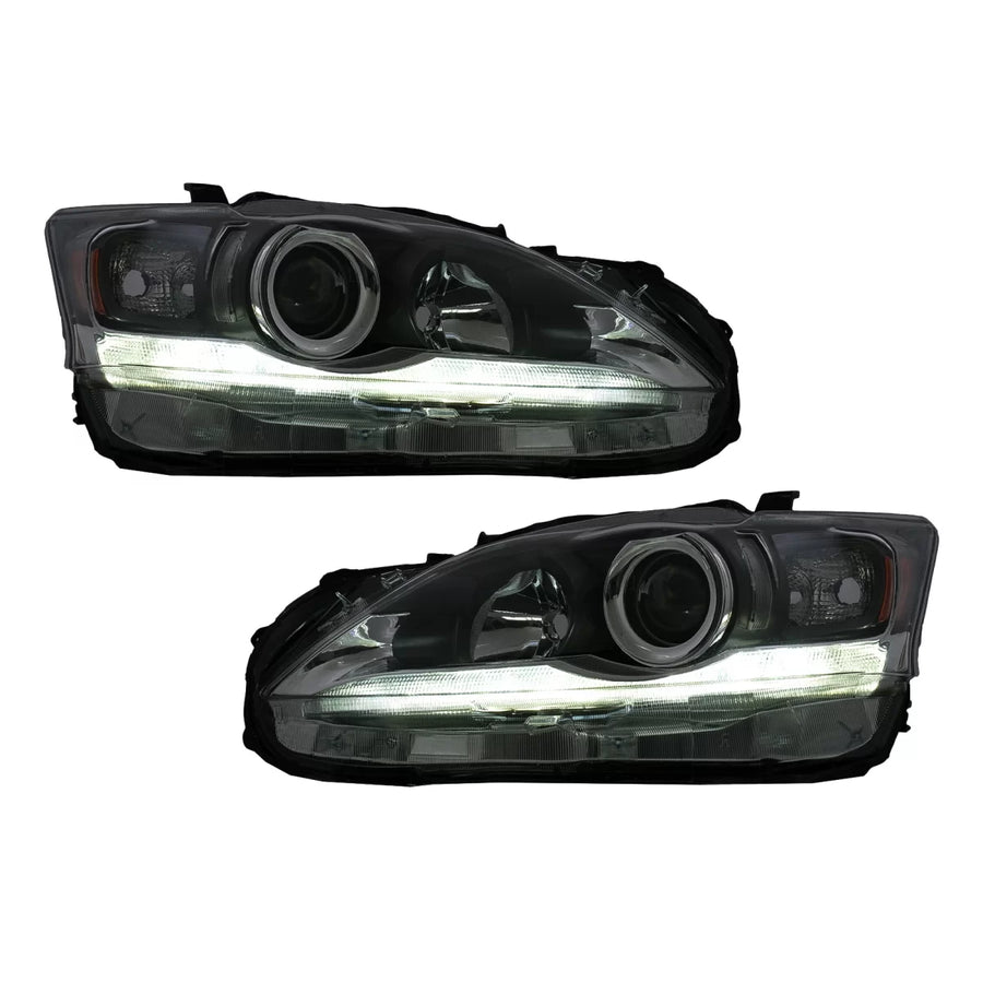 Halogen Headlights suitable for Lexus CT ZWA10 (2010-2016) Black – product image 1