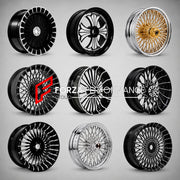 CUSTOM FORGED MOTORCYCLE WHEELS RIMS for HARLEY DAVIDSON XR1000 1983 - 1984