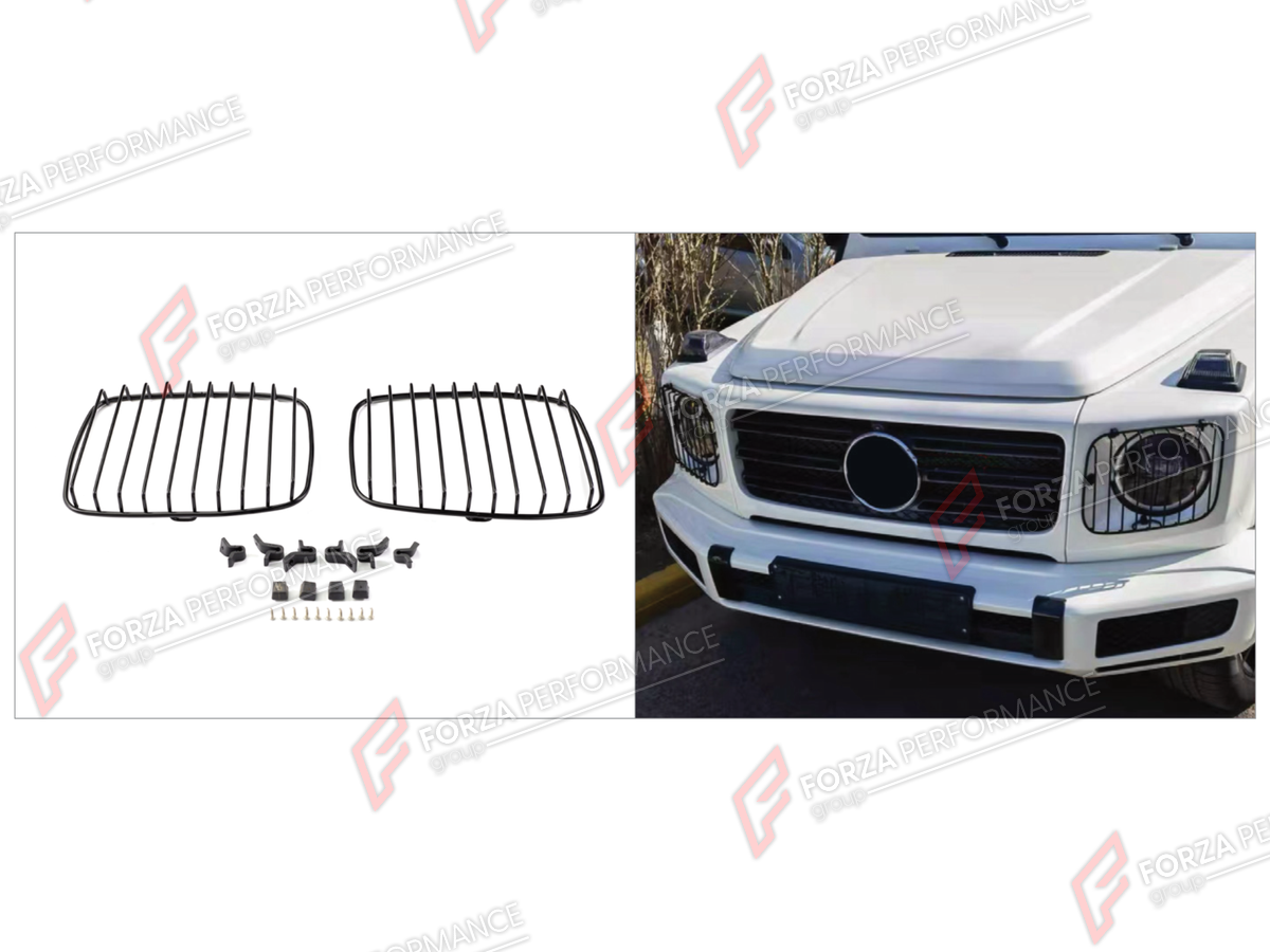HEADLIGHT COVERS for MERCEDES-BENZ G-CLASS W464 G63 2019 - 2024