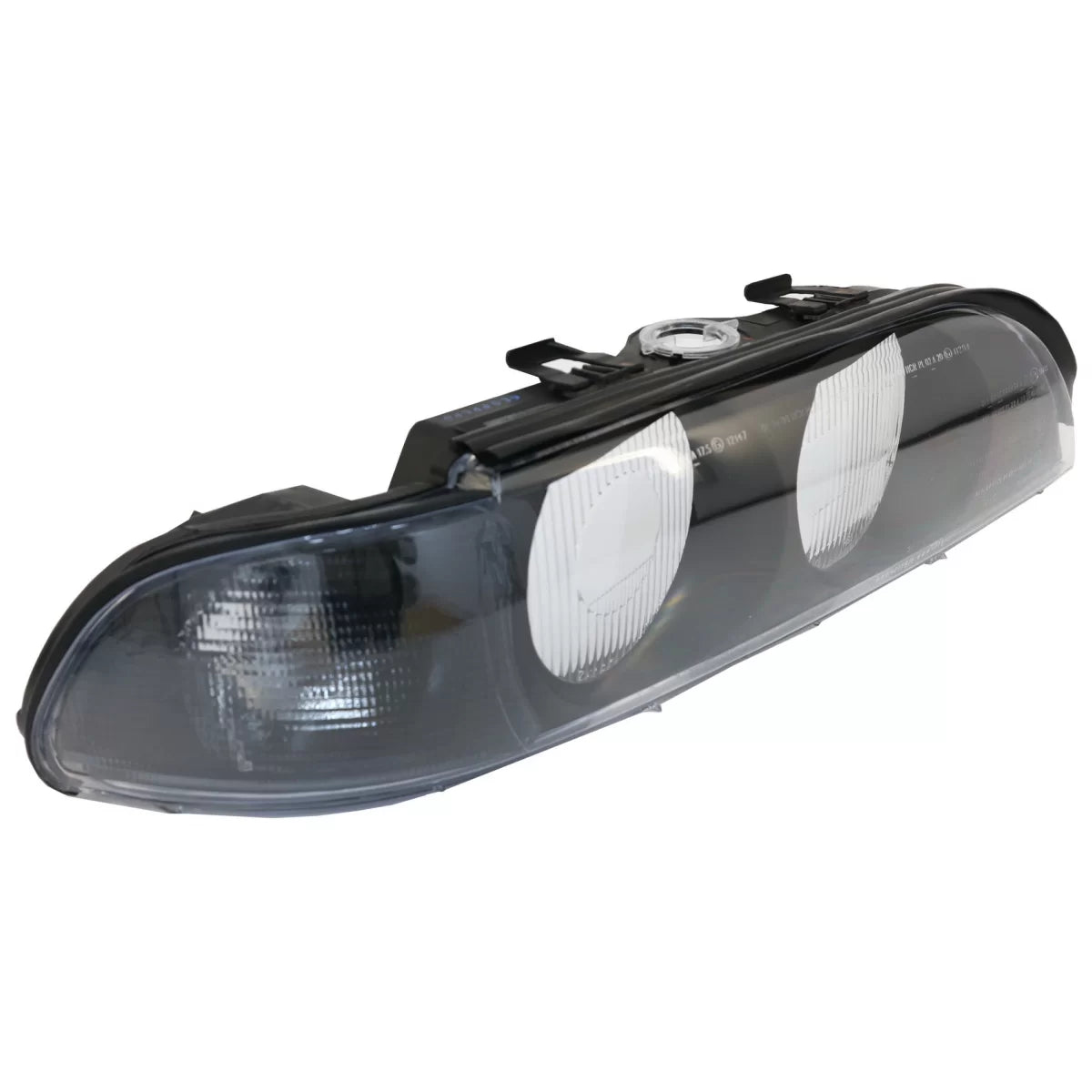 Headlight Lens Right Side Smoke Grey suitable for BMW 5 Series E39 (1995-2000) – product image 1