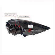 HEADLIGHTS upgrade for PORSCHE CAYENNE E2 958.1 2011 - 2014 to CAYENNE 9Y0.1 2019 - 2023