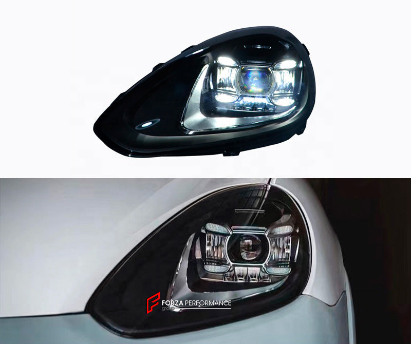 Buy Now HEADLIGHTS upgrade for PORSCHE CAYENNE E2 958.2 FACELIFT 2015 - 2017 to CAYENNE E3 9Y0.1 2019 - 2023 and upgrade car parts from SIR Tuning at the Best Price. Headlights, Tail lights, Bodykits, Navigations, body kit and more - Fast & Free Shipping within Europe, US & Worldwide.