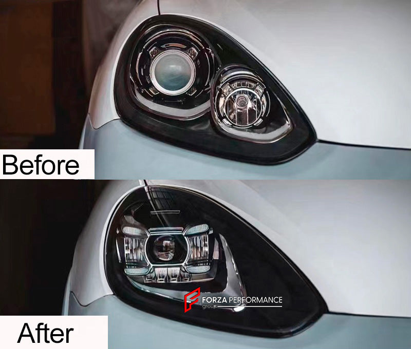 HEADLIGHTS upgrade for PORSCHE CAYENNE E2 958.2 FACELIFT 2015 - 2017 to CAYENNE E3 9Y0.1 2019 - 2023