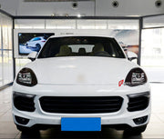 HEADLIGHTS upgrade for PORSCHE CAYENNE E2 958.2 FACELIFT 2015 - 2017 to CAYENNE E3 9Y0.1 2019 - 2023