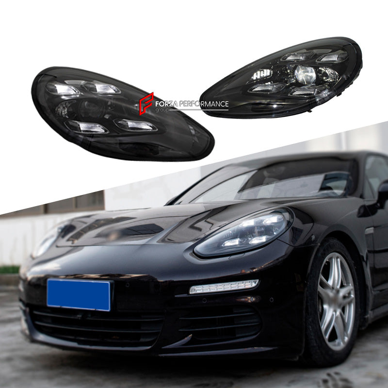 Buy Now HEADLIGHTS upgrade for PORSCHE PANAMERA 970.2 FACELIFT 2014 - 2016 to PANAMERA 971.1 2021 - 2024 and upgrade car parts from SIR Tuning at the Best Price. Headlights, Tail lights, Bodykits, Navigations, Carbon body kit and more - Fast & Free Shipping within Europe, US & Worldwide.