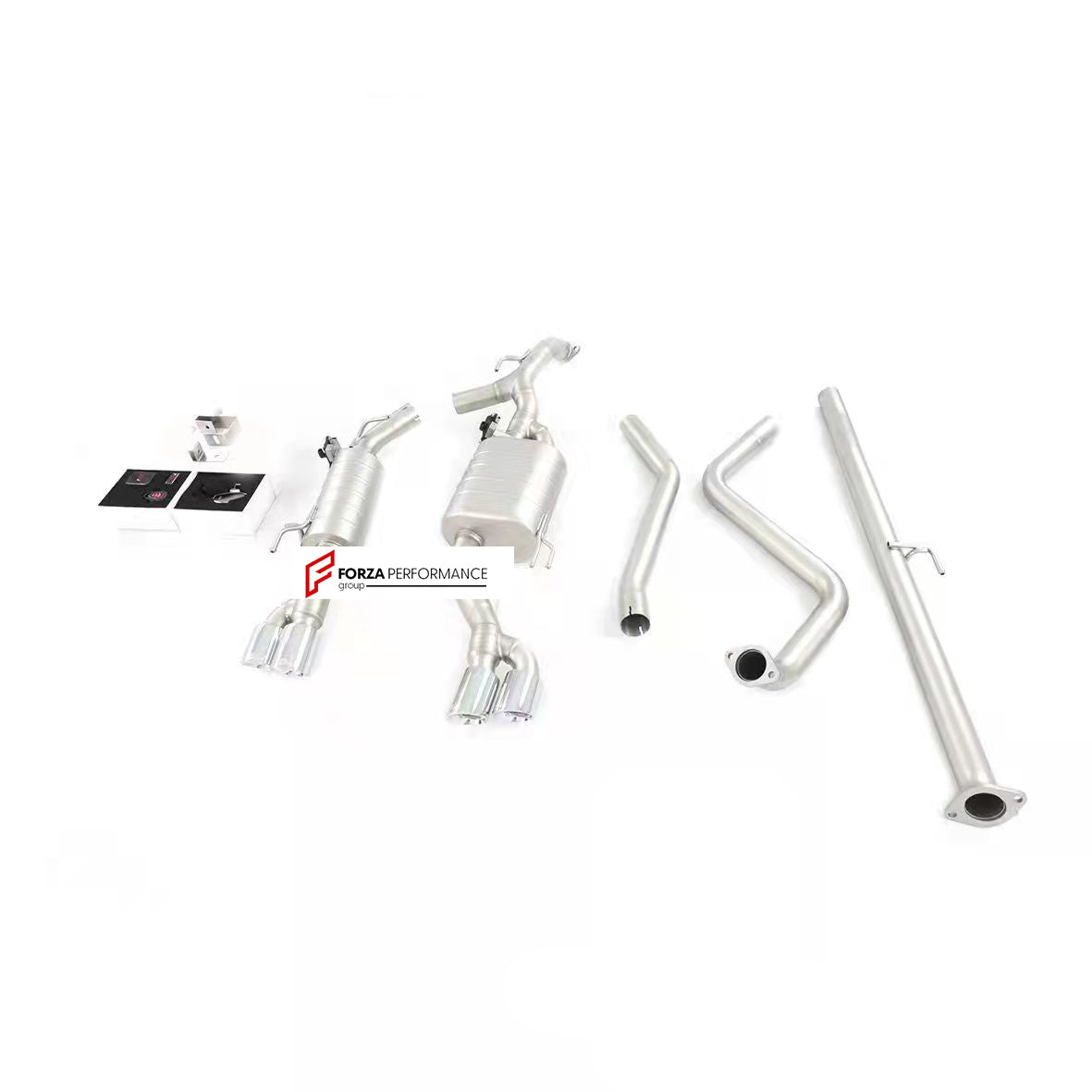 VALVED EXHAUST CATBACK MUFFLER for Hyundai Elantra VI AD 1.4T