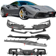 IMP PERFORMANCE CARBON WIDE BODY SOFT KIT for FERRARI GTB GTS 488 SPIDER 2015 - 2022