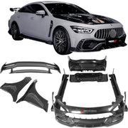 IMP PERFORMANCE CARBON WIDE BODY SOFT KIT for MERCEDES BENZ GT43 GT50 GT53 GT63S AMG X290 NWB 2018 - 2024