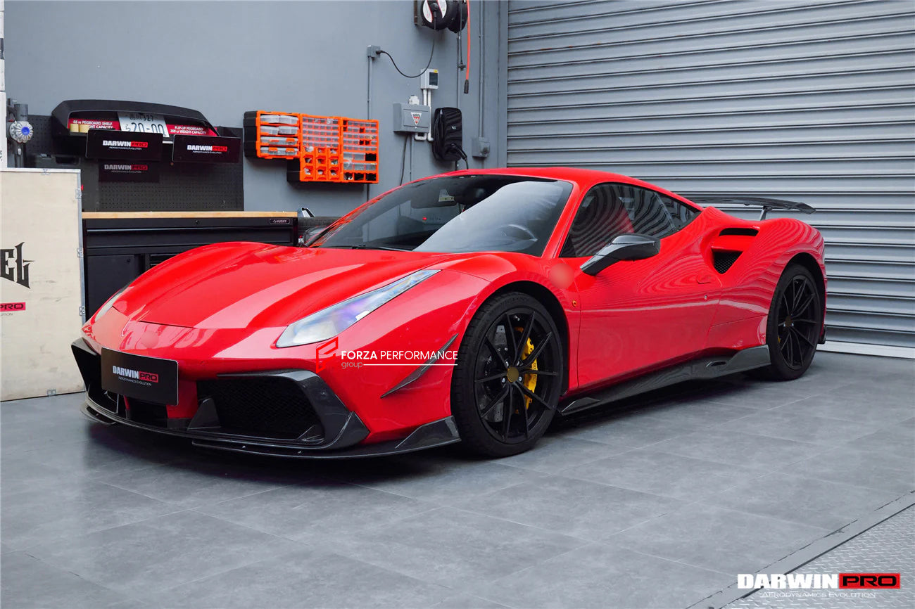 IMP PERFORMANCE CARBON WIDE BODY SOFT KIT for FERRARI GTB GTS 488 SPIDER 2015 - 2022