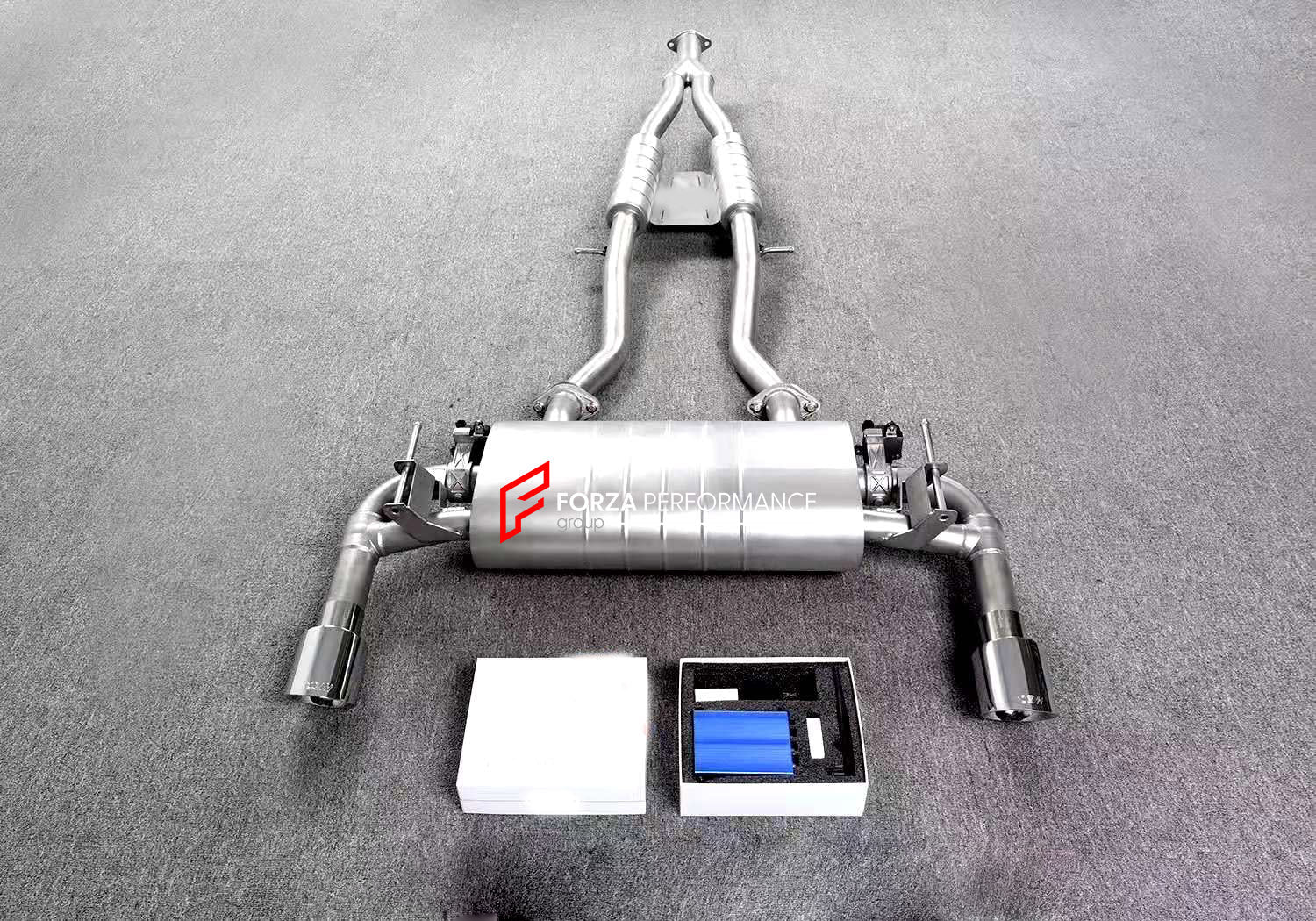 VALVED EXHAUST CATBACK MUFFLERS for INFINITI Q50 2.0, 3.7T