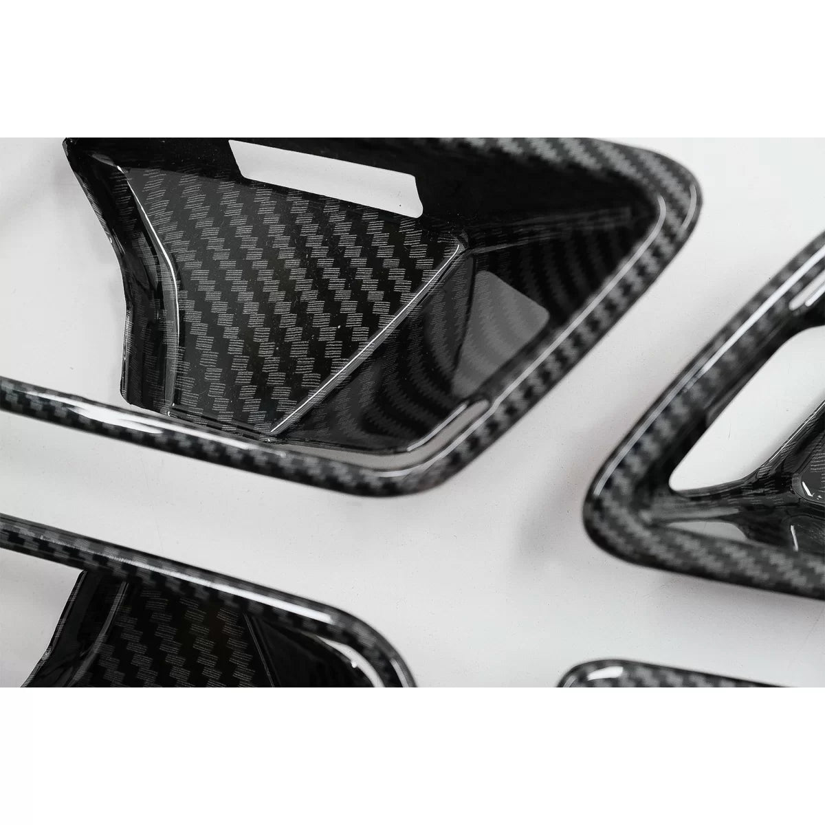 Inner Door Cover Handle Bowl Trim suitable for Mercedes A-Class W177 V177 (2018-Up) LHD Carbon – product image 1