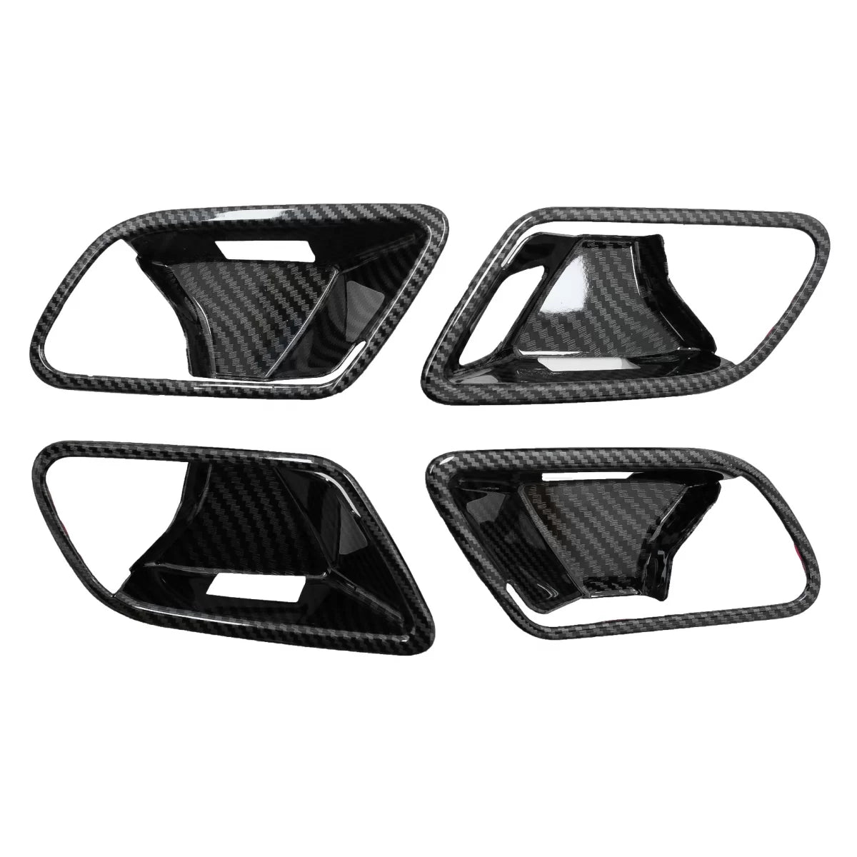 Inner Door Cover Handle Bowl Trim suitable for Mercedes A-Class W177 V177 (2018-Up) LHD Carbon – product image 1