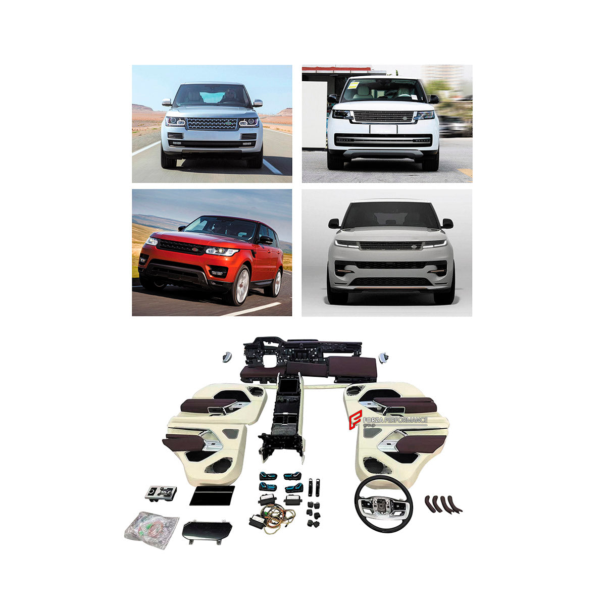 INTERIOR KIT for LAND ROVER RANGE ROVER SPORT VOGUE 2024+