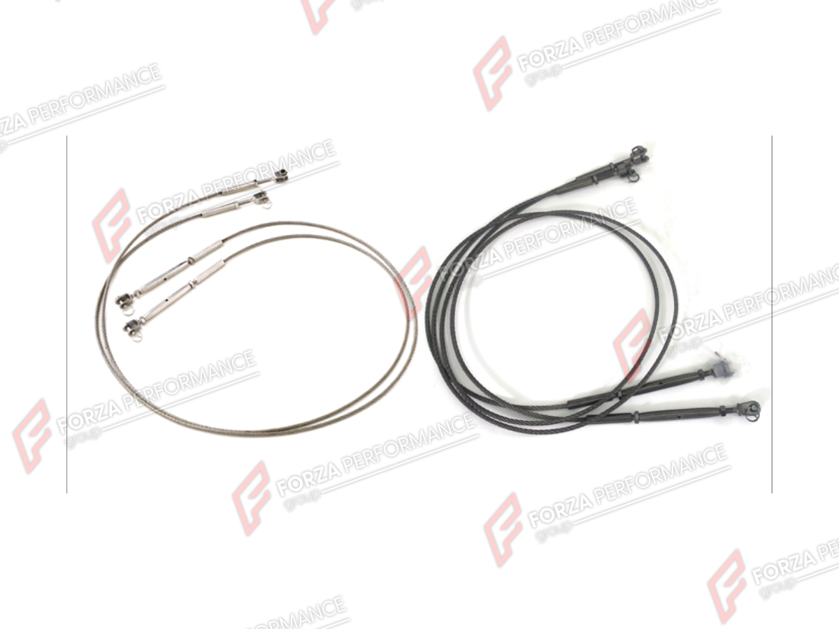 IRON ROPES ROOF TO BULL BAR for MERCEDES-BENZ G-CLASS W463 2008 - 2018