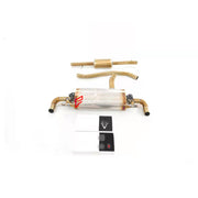 TITANIUM VALVED EXHAUST CATBACK MUFFLERS for Jaguar E-Pace X540 2.0