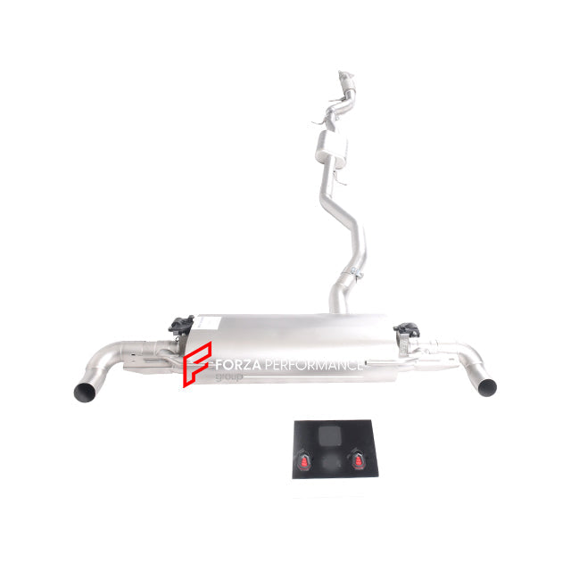 Buy Now VALVED EXHAUST CATBACK MUFFLERS for Jaguar E-Pace X540 2.0 and upgrade car parts from SIR Tuning at the Best Price. Headlights, Tail lights, Bodykits, Navigations, Exhaust system and more - Fast & Free Shipping within Europe, US & Worldwide.