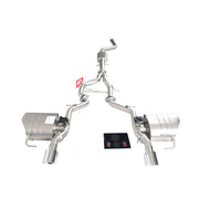 VALVED EXHAUST CATBACK MUFFLERS for Jaguar F-Pace X761 2.0T